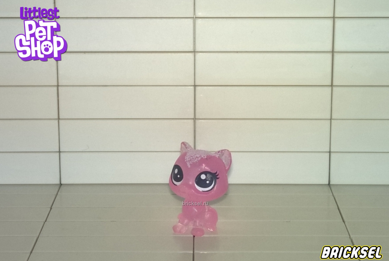Hasbro Фигурка кошка (котенок), (91931), малыш прозрачно-бледно-розовый, hasbro