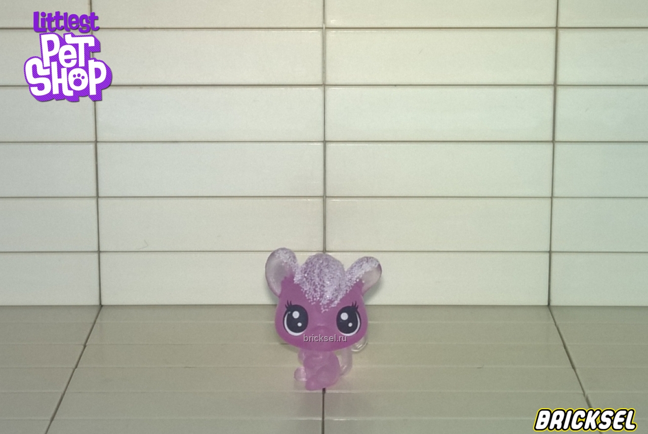 Hasbro Фигурка мышка, малыш прозрачно-фиолетовая, hasbro