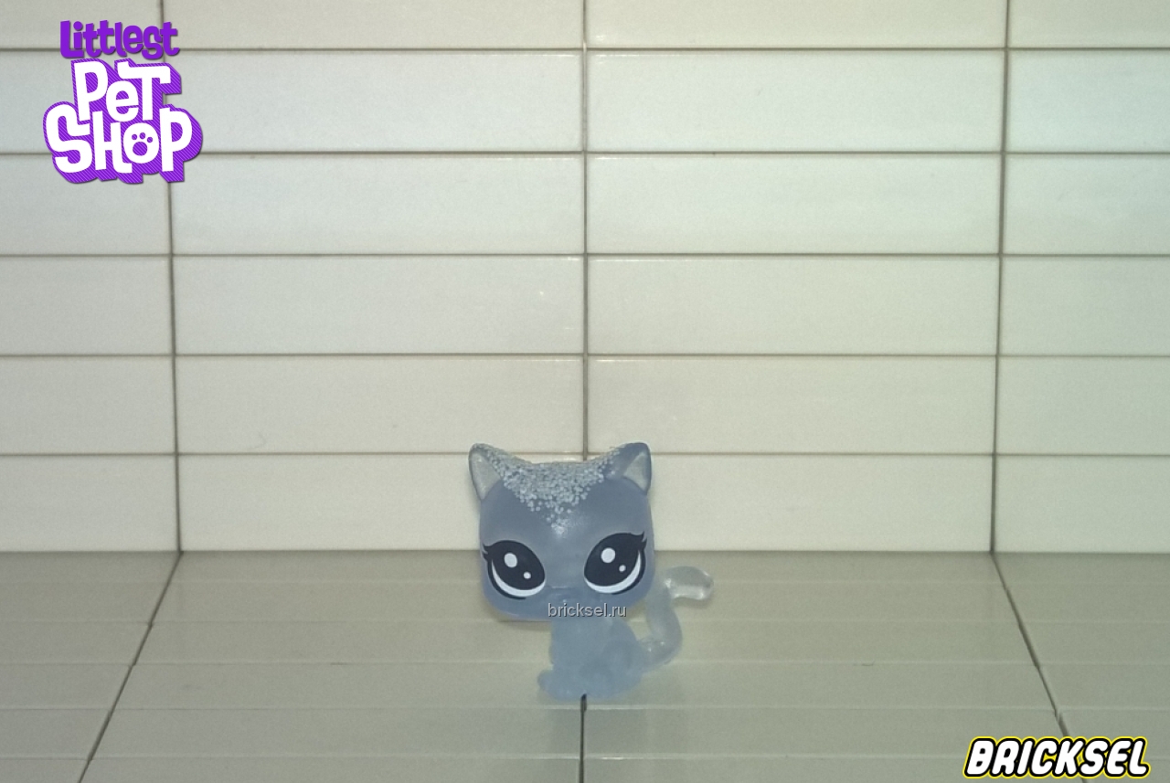 Hasbro Фигурка кошка (котенок), малыш прозрачно-светло-синий, hasbro
