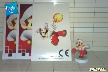 Марио, фишка и карточка с описанием героя