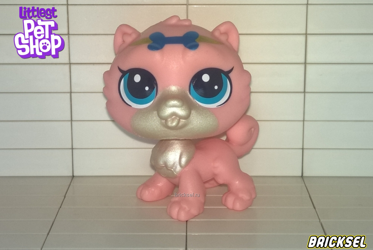 Hasbro Фигурка собака Чау-чау (Pixy Puff), Super Lucky, большой розовый, hasbro