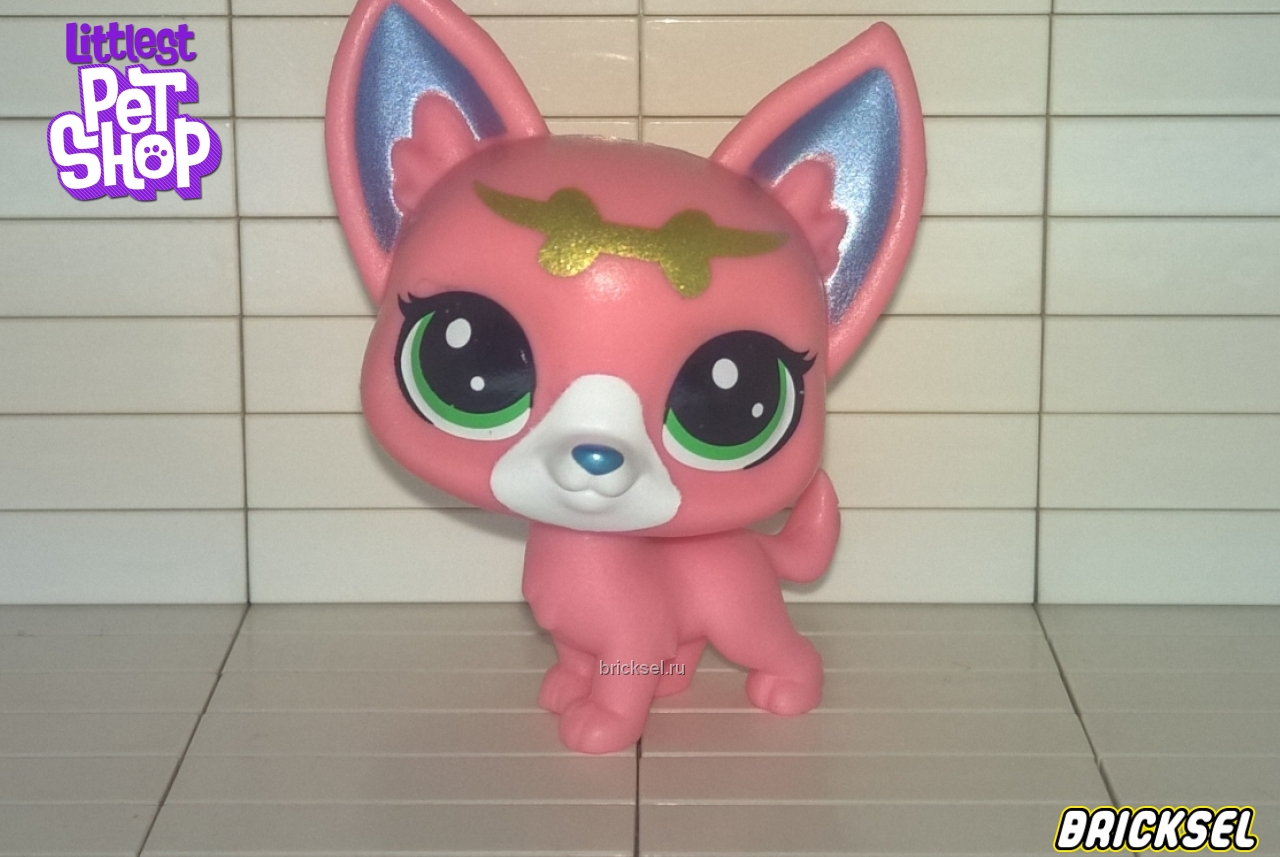 Hasbro Фигурка собака Чихуа-хуа Беллина (Bellina) Lucky, большой розовая, hasbro