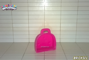Формочка чемодан маленький ярко-розовый