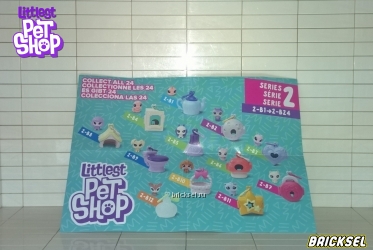 Буклет к набору игрушек Hasbro Littlest Pet Shop E2875: в стильной коробочке. Серия 2