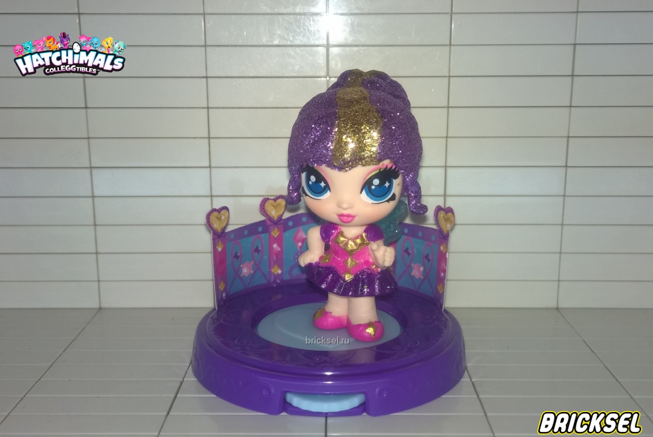Spin Master Фея пикси Кристал Кэсси (Crystal Cassie) на фиолетовой платформе с темно-бирюзовым заборчиком, spin-master