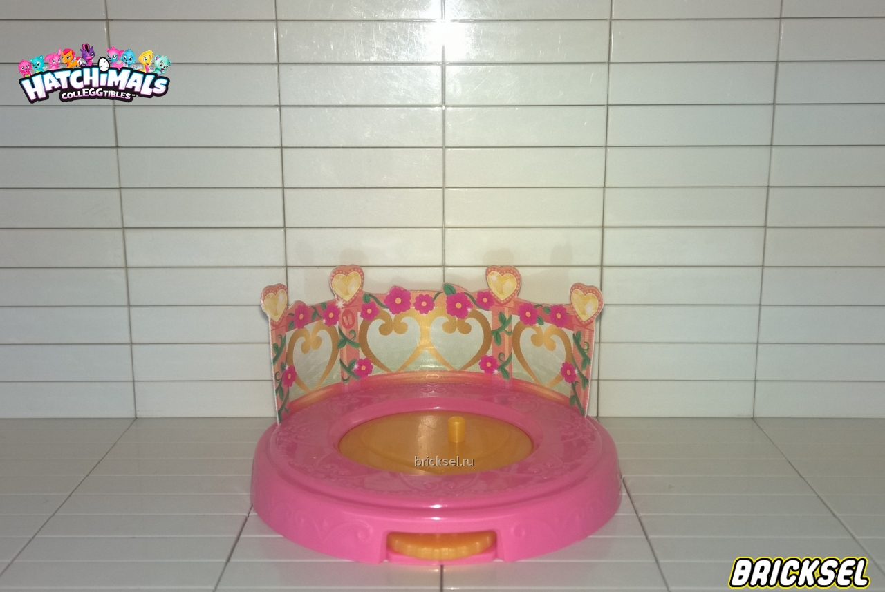 Spin Master Платформа темно-розовая с сердечками и цветами, spin-master