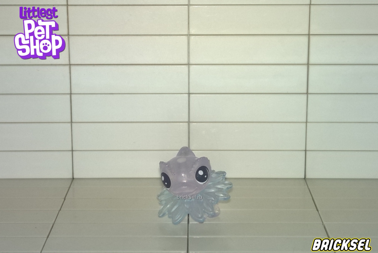 Hasbro Фигурка хамелеон прозрачно-бледно-фиолетовый в цветочке, hasbro
