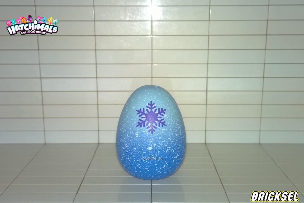 Spin Master Яйцо сине-голубое с фиолетовой снежинкой (внутри фигурка), spin-master