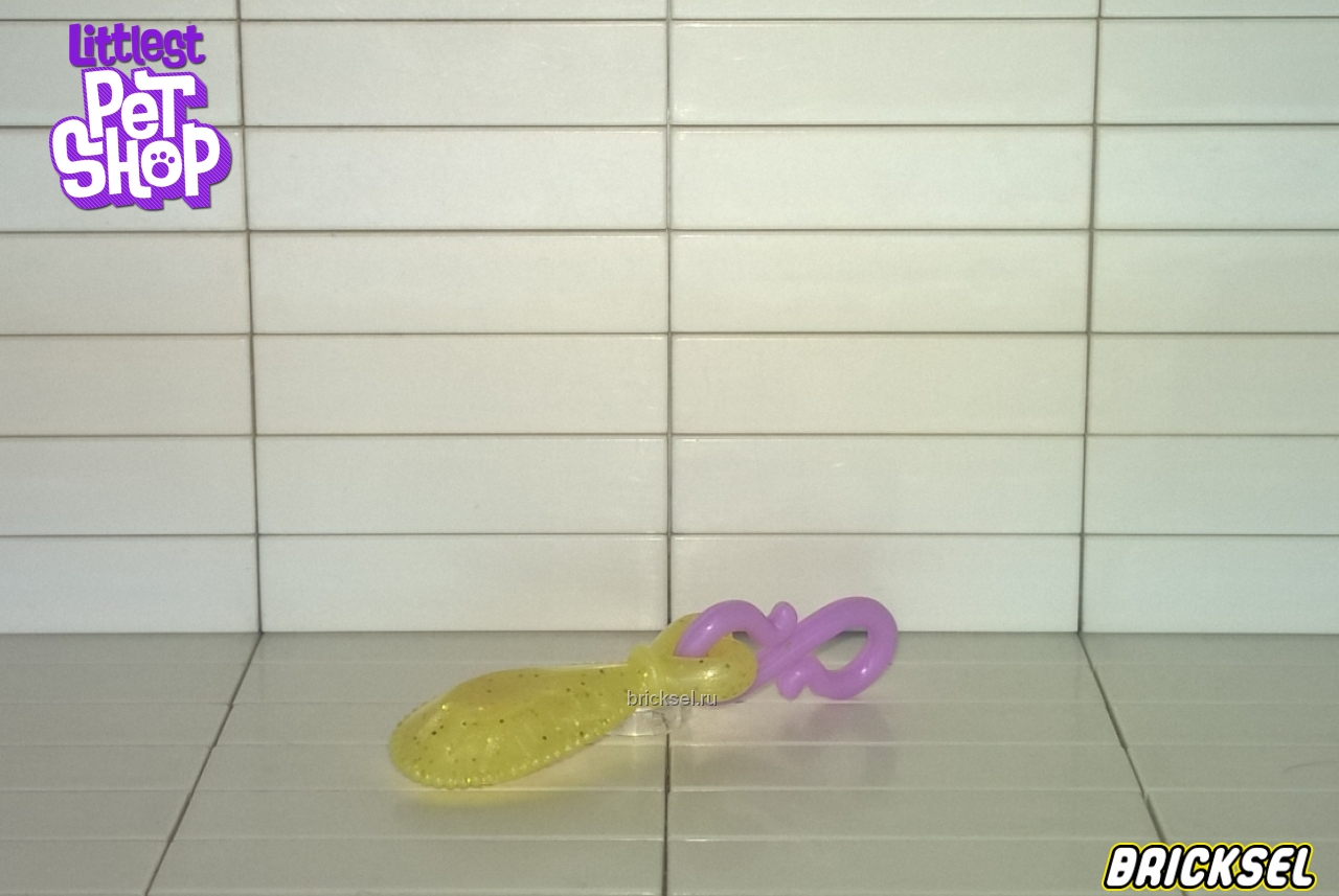 Hasbro Подвеска драгоценный камень прозрачно-желтая с блестками, hasbro