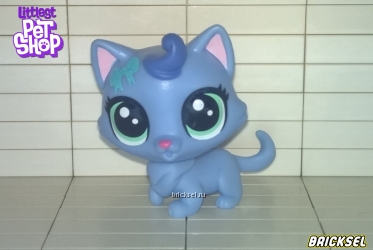 Фигурка кошка Тебби (Tabby), Super Lucky, большой темно-голубой