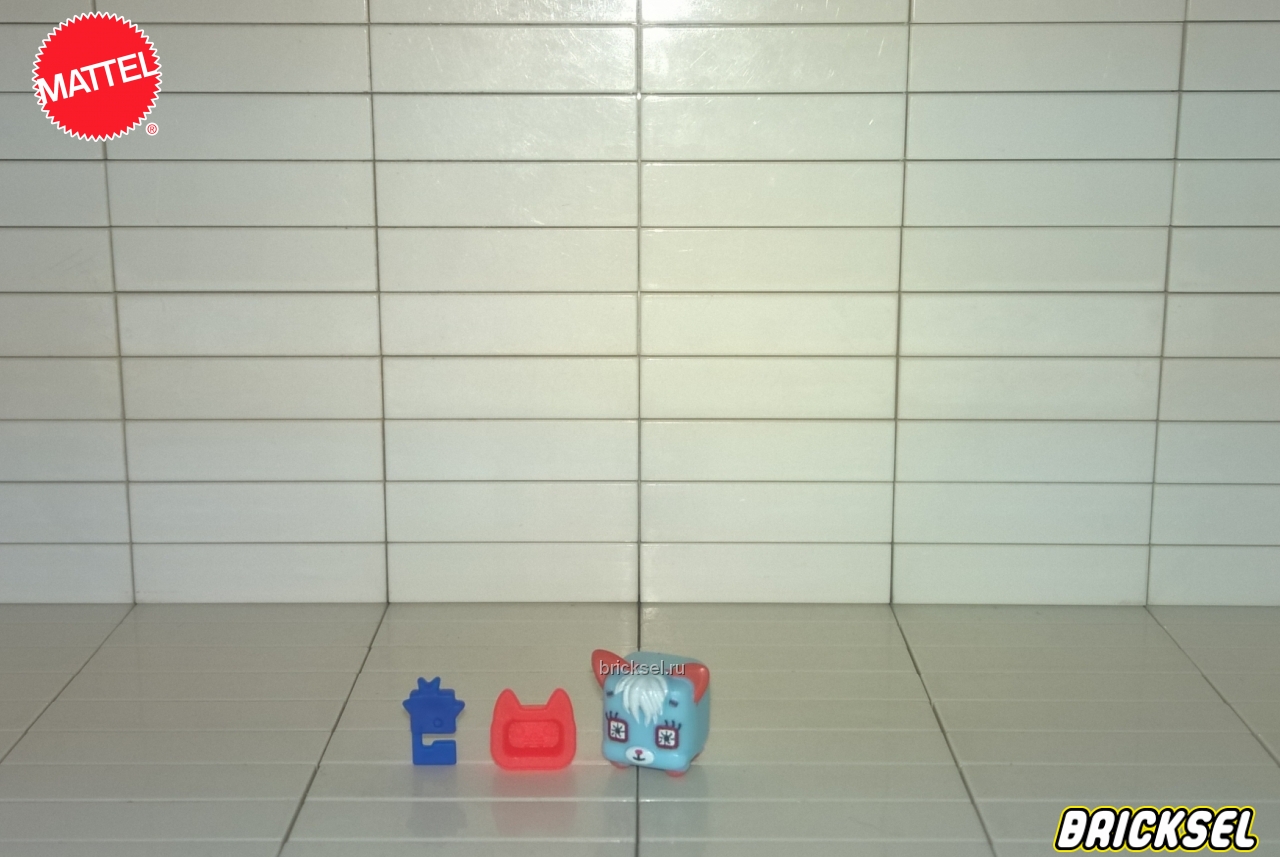Matel Котенок робот с миской и зарядкой голубой, Matel
