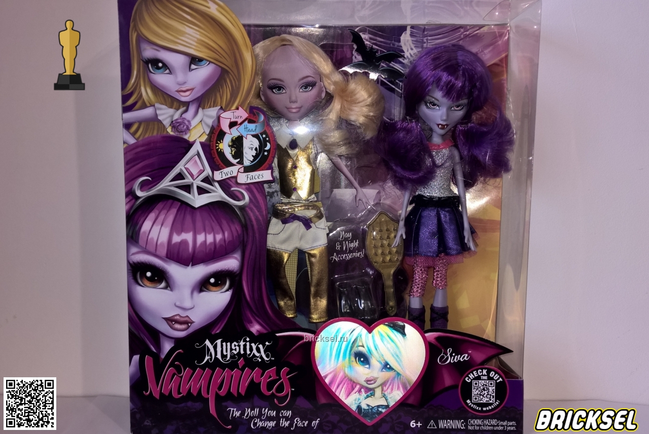 Коллекционные фигурки Кукла Mystixx Vampires Siva с одеждой день/ночь, Figure