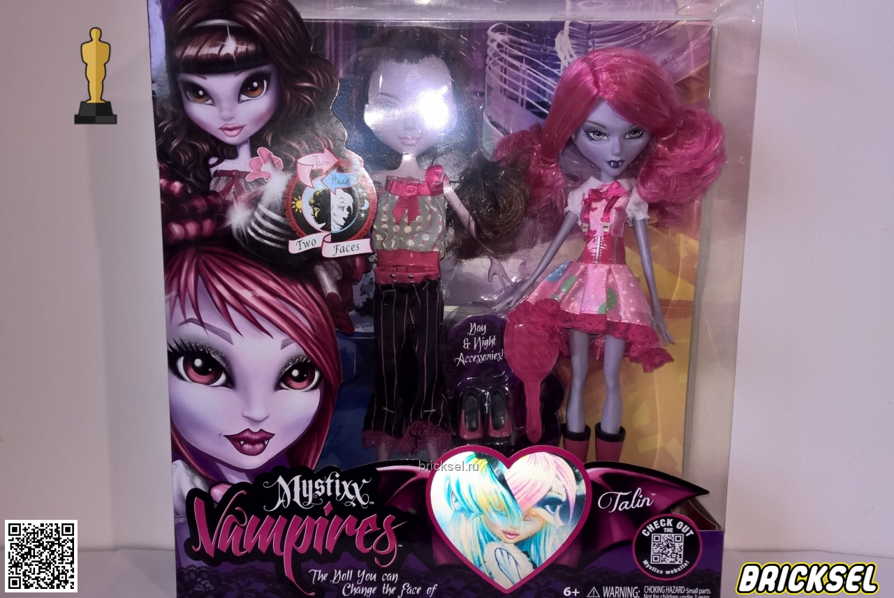 Коллекционные фигурки Кукла Mystixx Vampires Talin с одеждой день/ночь, Figure